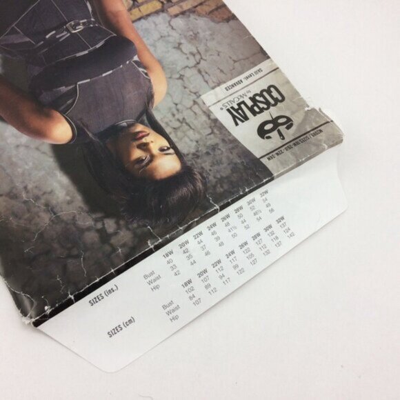 Mccalls 2069 Renegade Cosplay Pattern Plus Size Corset Laced Halter Sz 18W-24W - Picture 3 of 10